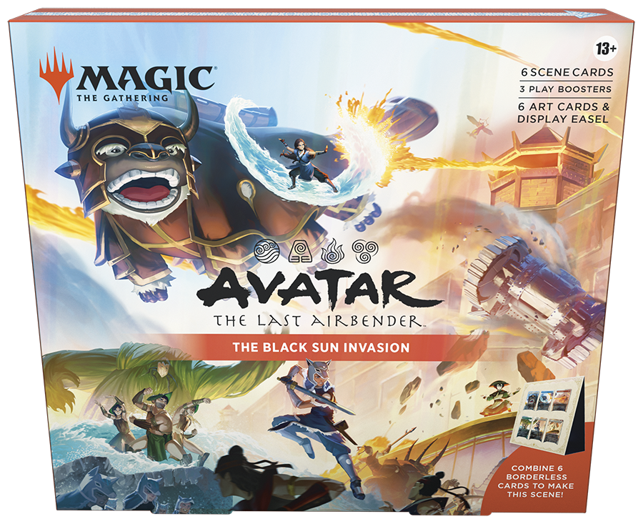 Magic The Gathering - Avatar: the Last Airbender The Black Sun Invasion Scene Box