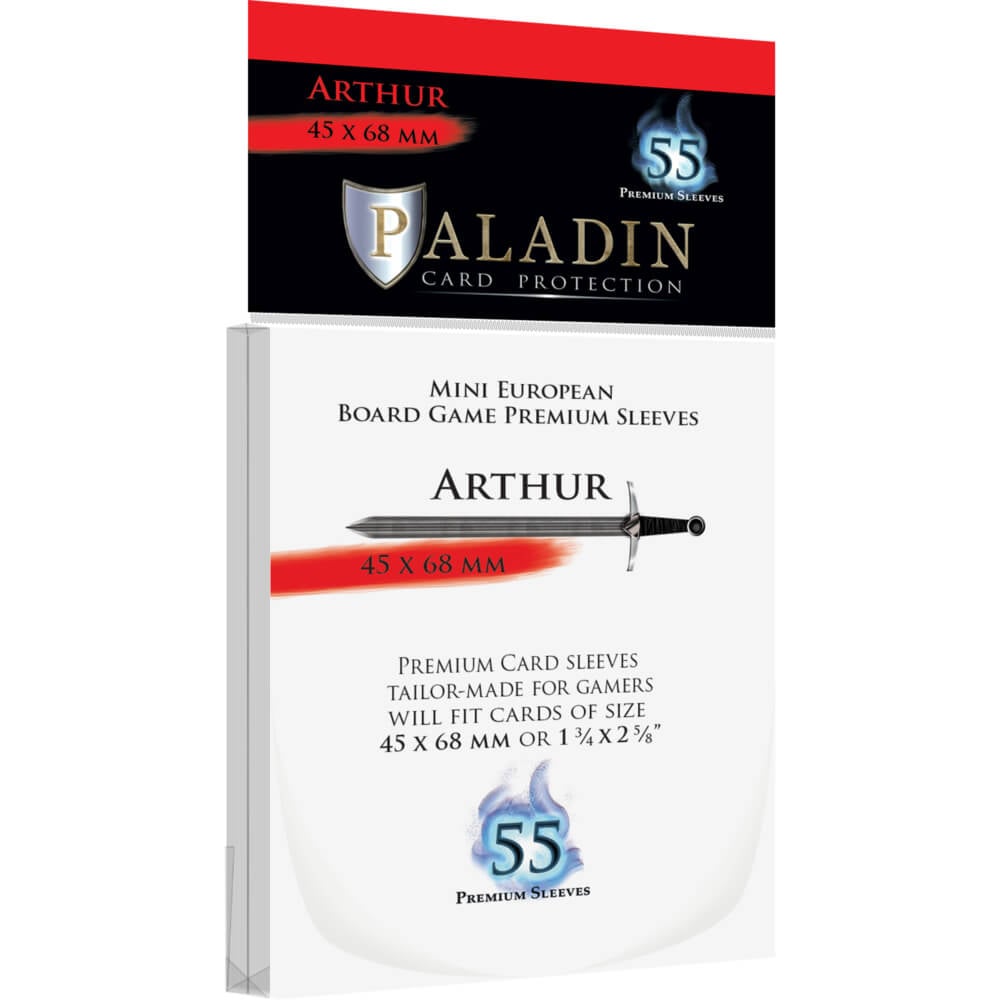  Paladin Sleeves - Arthur Premium Mini European (55)