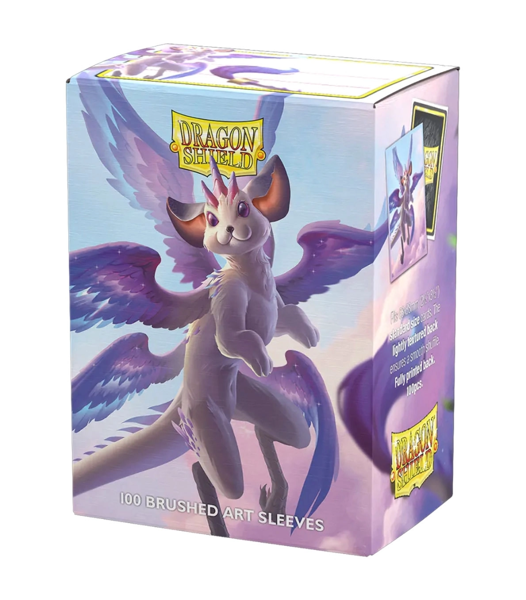 Dragon Shield - Standard size Brushed Art Sleeves - The Whiskerwing (100)