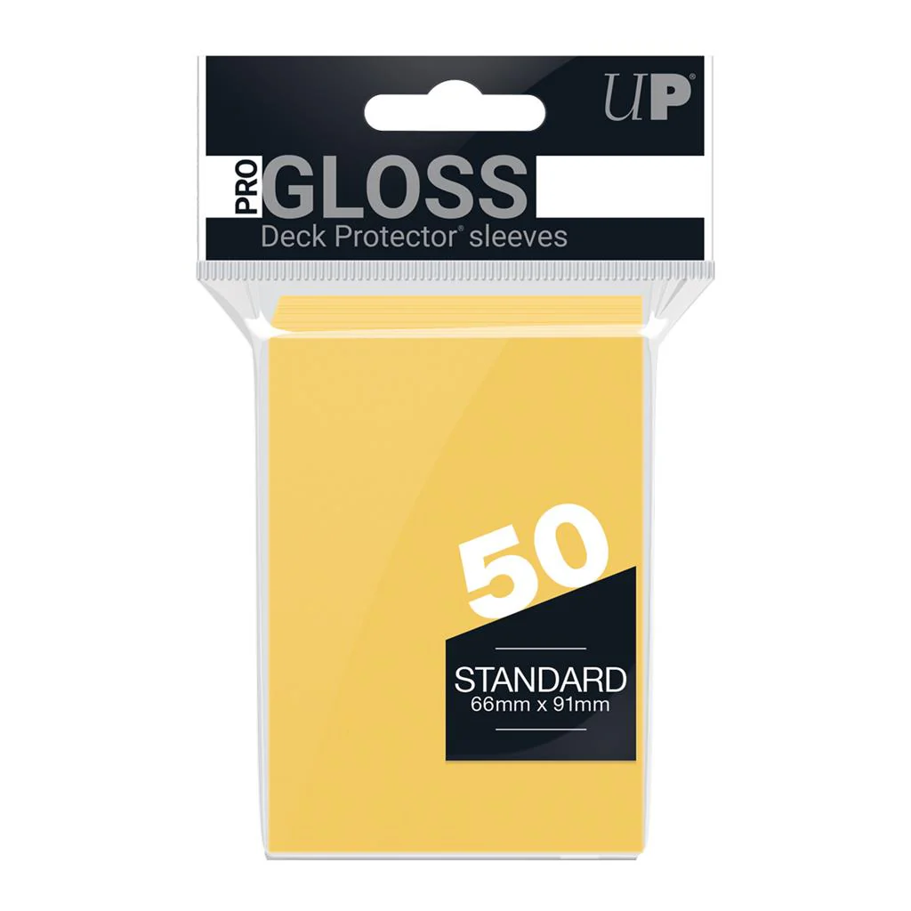 Ultra Pro - Standard Sleeves - Yellow (50)