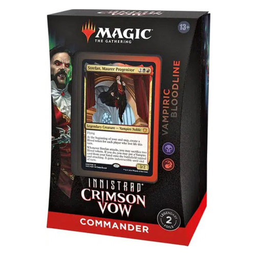 Magic The Gathering - Innistrad Crimson Vow Commander Deck: Vampiric Bloodline