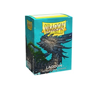 Dragon Shield - Standard Sleeves: Lagoon Matte Dual (100)