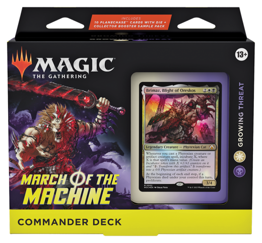 Magic The Gathering - March of the Machine Commander Deck - Growing Threat