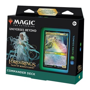 Magic The Gathering - Lord of the Rings Tales of the Middle-Earth Commander Deck: Elven Council