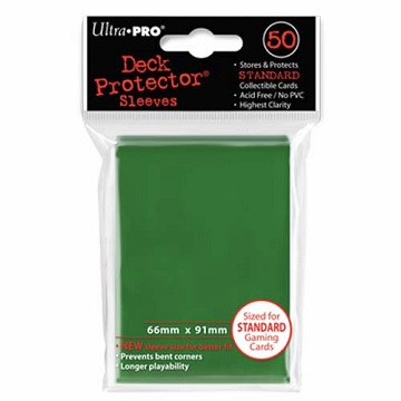  Ultra Pro Deck Protector Sleeves - Green (50)