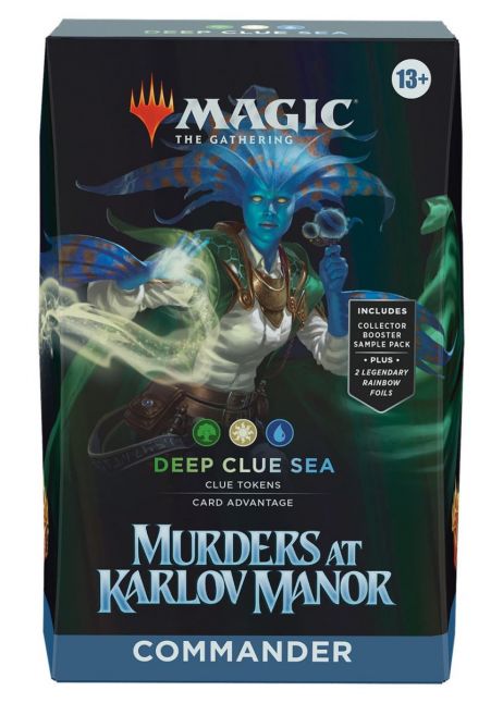 Magic the Gathering - Murders at Karlov Manor Deep Clue Sea Commander Deck